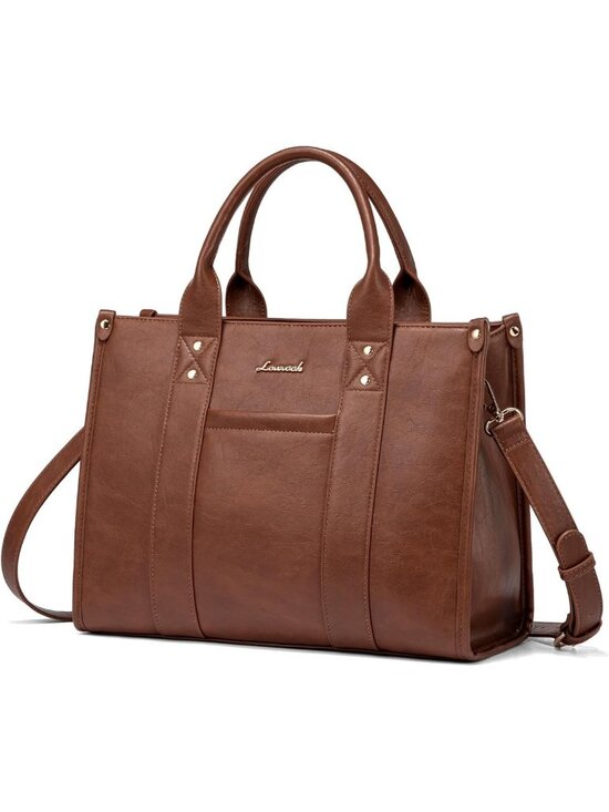 Handbags - Stylish Leather Tote Bag for Women - Versatile Satchel, Crossbody & Shoulder